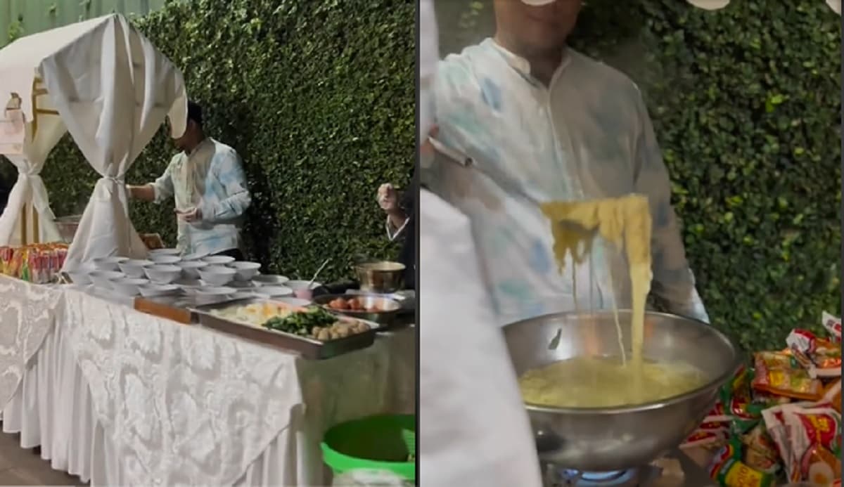 Viral Katering Nikahan Sajikan Mi Instan untuk Gubukan, Netizen: Ide Hemat Budget Viral Katering Nikahan Sajikan Mi Instan untuk Gubukan, Netizen: Ide Hemat Budget
