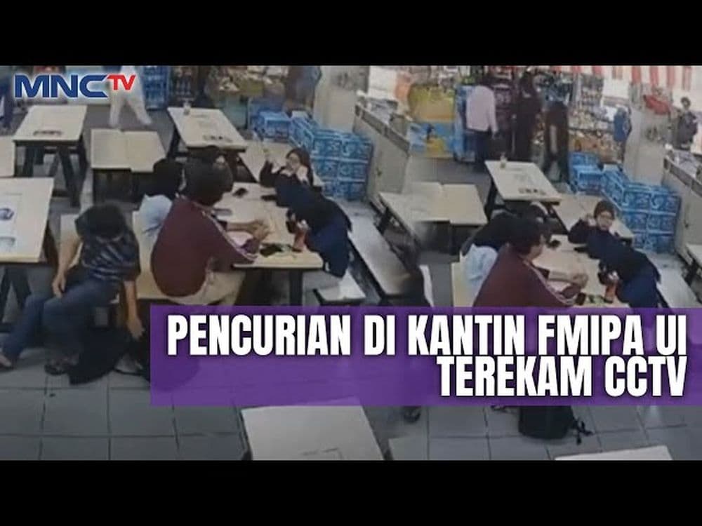 Waspada, Video Pencurian Modus Geser Tas di Kantin FMIPA UI Depok Waspada, Video Pencurian Modus Geser Tas di Kantin FMIPA UI Depok