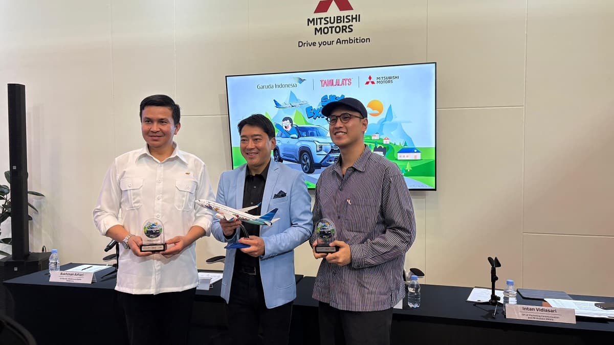 Gandeng Garuda Indonesia, Mitsubishi Destinator Siap Antar Pengunjung GIIAS Langsung dari Bandara Soetta Gandeng Garuda Indonesia, Mitsubishi Destinator Siap Antar Pengunjung GIIAS Langsung dari Bandara Soetta