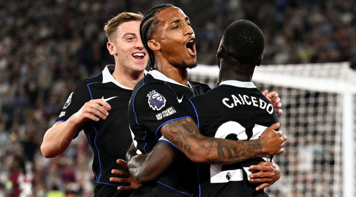 Joao Pedro Menggila saat Chelsea Bantai West Ham United 5-1 di Liga Inggris 2025-2026 Joao Pedro Menggila saat Chelsea Bantai West Ham United 5-1 di Liga Inggris 2025-2026