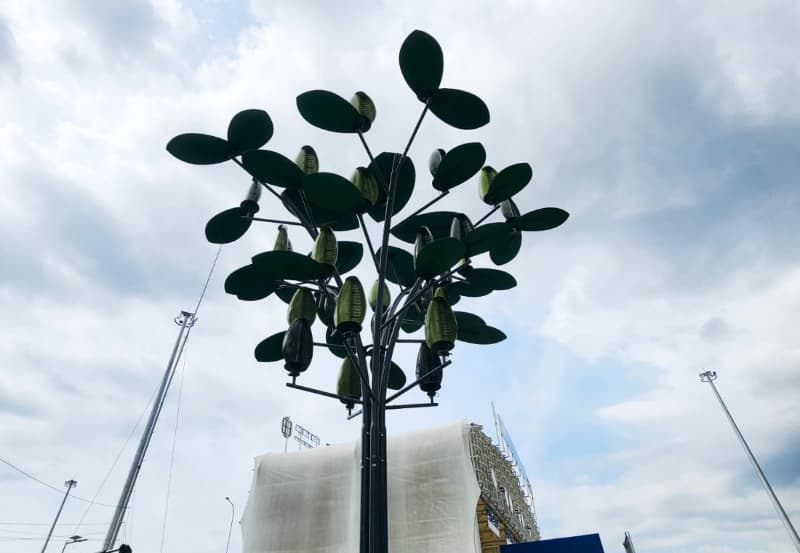 Jasa Marga Raih Penghargaan MURI atas Inovasi Hybrid Wind Tree Jasa Marga Raih Penghargaan MURI atas Inovasi Hybrid Wind Tree