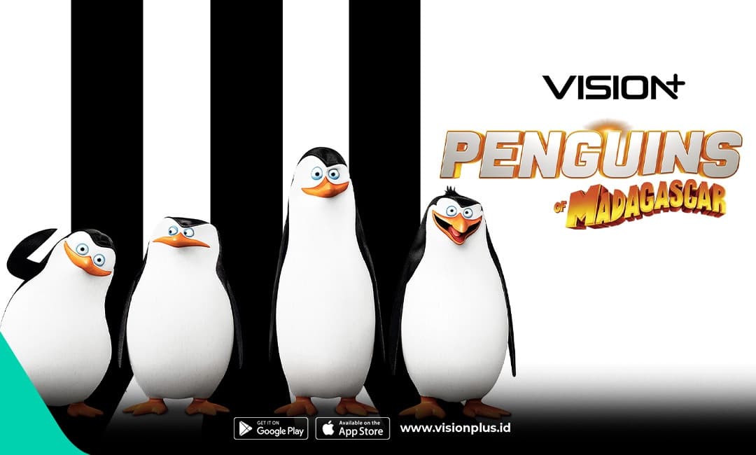 Tonton Penguins of Madagascar di VISION+: Kisah Seru 4 Penguin Agen Rahasia Tonton Penguins of Madagascar di VISION+: Kisah Seru 4 Penguin Agen Rahasia