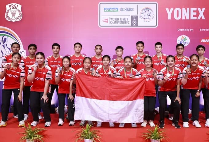 Gagal Pertahankan Gelar, PBSI Soroti Kualitas Tim Indonesia Usai Jadi Runner-Up di BWF World Junior Mixed Team Championships 2025 Gagal Pertahankan Gelar, PBSI Soroti Kualitas Tim Indonesia Usai Jadi Runner-Up di BWF World Junior Mixed Team Championships 2025