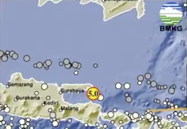 Breaking News! Gempa Besar M5,0 Guncang Sumenep Jawa Timur Breaking News! Gempa Besar M5,0 Guncang Sumenep Jawa Timur