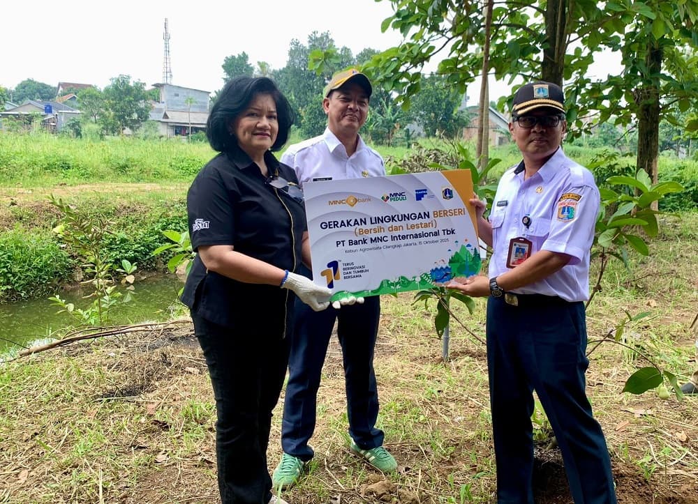 Gerakan Lingkungan Berseri, MNC Bank Komitmen Dukung Target Net Zero dan SDGs Gerakan Lingkungan Berseri, MNC Bank Komitmen Dukung Target Net Zero dan SDGs