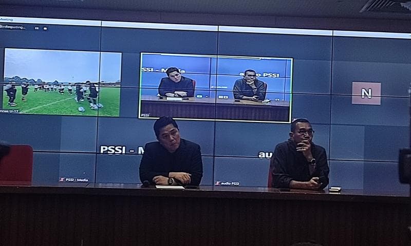 Rapat Exco PSSI soal Nasib Patrick Kluivert di Timnas Indonesia Tunggu Arahan Erick Thohir Rapat Exco PSSI soal Nasib Patrick Kluivert di Timnas Indonesia Tunggu Arahan Erick Thohir
