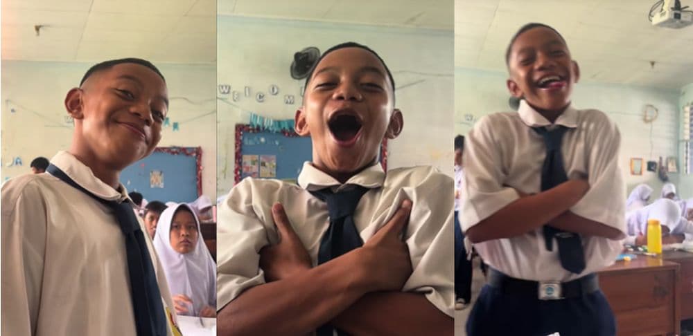 Viral Bocah SMP Mirip Kylian Mbappe Lahap Makan MBG, Netizen: Kylian Mbege Viral Bocah SMP Mirip Kylian Mbappe Lahap Makan MBG, Netizen: Kylian Mbege