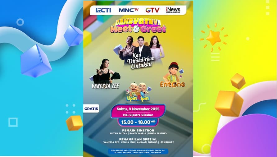 Ranty Maria Meriahkan Dahsyatnya Meet and Greet Kau Ditakdirkan Untukku di Cibubur Ranty Maria Meriahkan Dahsyatnya Meet and Greet Kau Ditakdirkan Untukku di Cibubur