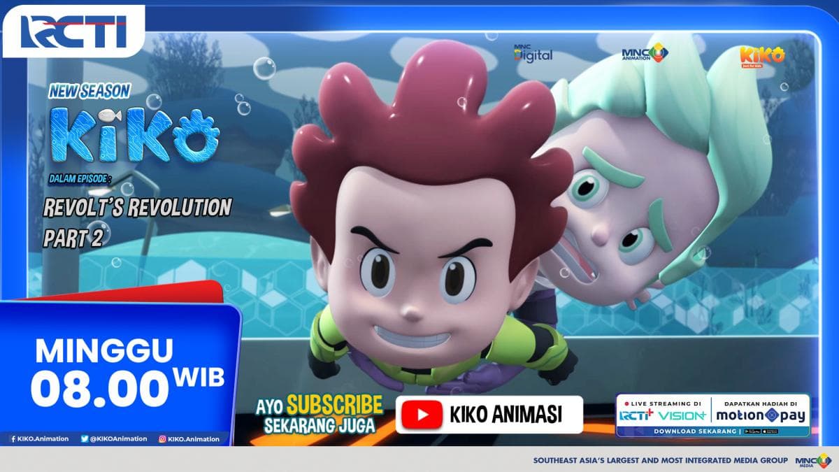 Animasi KIKO Season 4 Episode Revolts Revolution Part 2, Minggu Pagi di RCTI Animasi KIKO Season 4 Episode Revolts Revolution Part 2, Minggu Pagi di RCTI