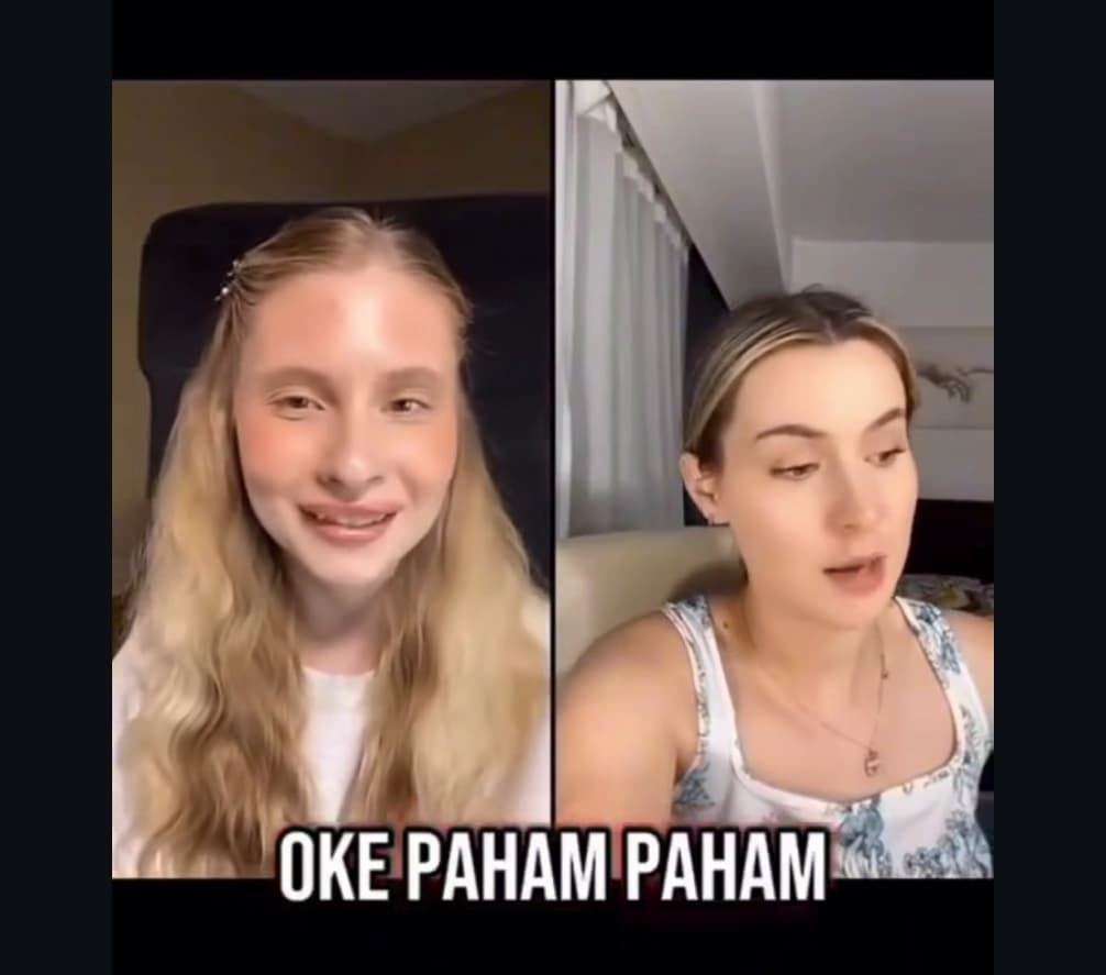 Viral! Bule Cantik Asal Rusia dan Rumania Ngobrol Pakai Bahasa Indonesia Viral! Bule Cantik Asal Rusia dan Rumania Ngobrol Pakai Bahasa Indonesia