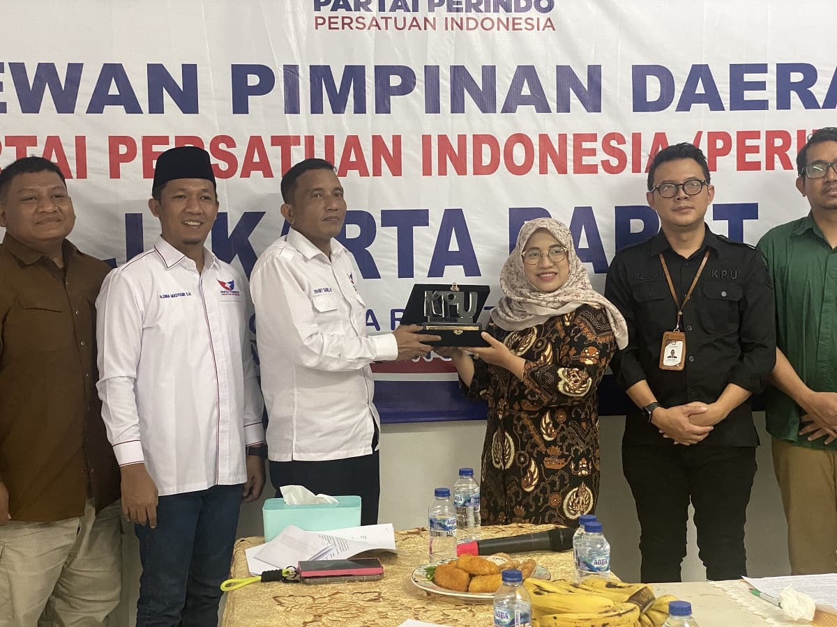 Perindo Jakbar Jadi Partai Pertama Sambut Baik Sosialisasi KPUD soal Pemutakhiran Data Perindo Jakbar Jadi Partai Pertama Sambut Baik Sosialisasi KPUD soal Pemutakhiran Data