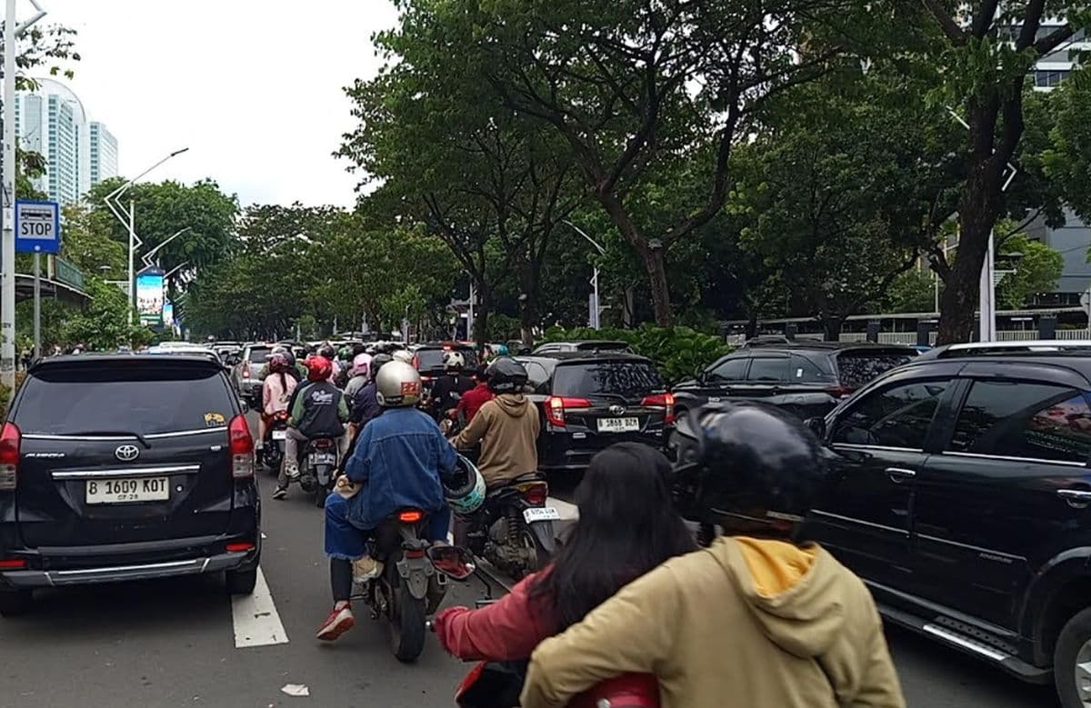 Kawasan GBK Macet, Ada Natal Tiberias dan Indonesia Sports Summit Kawasan GBK Macet, Ada Natal Tiberias dan Indonesia Sports Summit