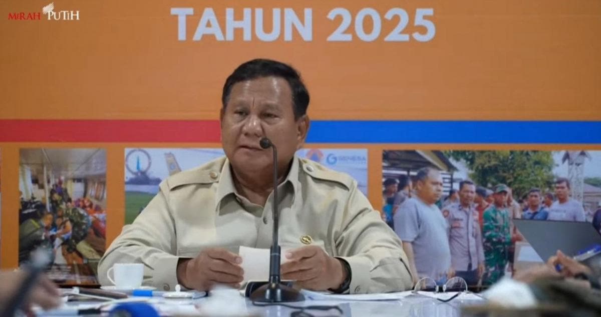 Jelang Nataru, Prabowo Ingatkan Pemerintah Waspadai Peringatan Cuaca BMKG Jelang Nataru, Prabowo Ingatkan Pemerintah Waspadai Peringatan Cuaca BMKG