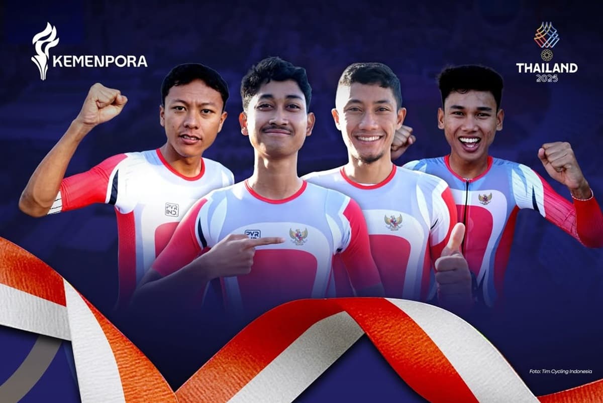 Hasil SEA Games 2025: Balap Sepeda Tambah Emas Ke-33 untuk Indonesia Hasil SEA Games 2025: Balap Sepeda Tambah Emas Ke-33 untuk Indonesia