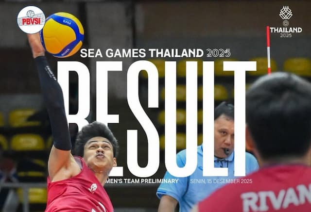 Hasil Timnas Voli Putra Indonesia vs Myanmar di SEA Games 2025: Skuad Garuda Menang 3-0! Hasil Timnas Voli Putra Indonesia vs Myanmar di SEA Games 2025: Skuad Garuda Menang 3-0!