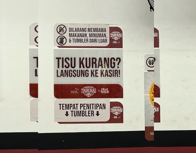 Viral Resto Milik Influencer Larang Pengunjung Bawa Tumbler, Jadi Perdebatan Warganet Viral Resto Milik Influencer Larang Pengunjung Bawa Tumbler, Jadi Perdebatan Warganet