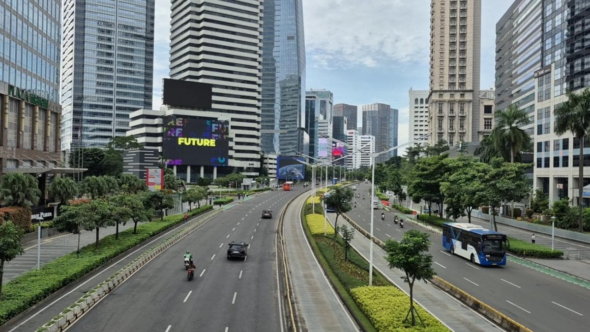 Hari Pertama 2026, Jakarta Nyaris Kosong Melompong Hari Pertama 2026, Jakarta Nyaris Kosong Melompong