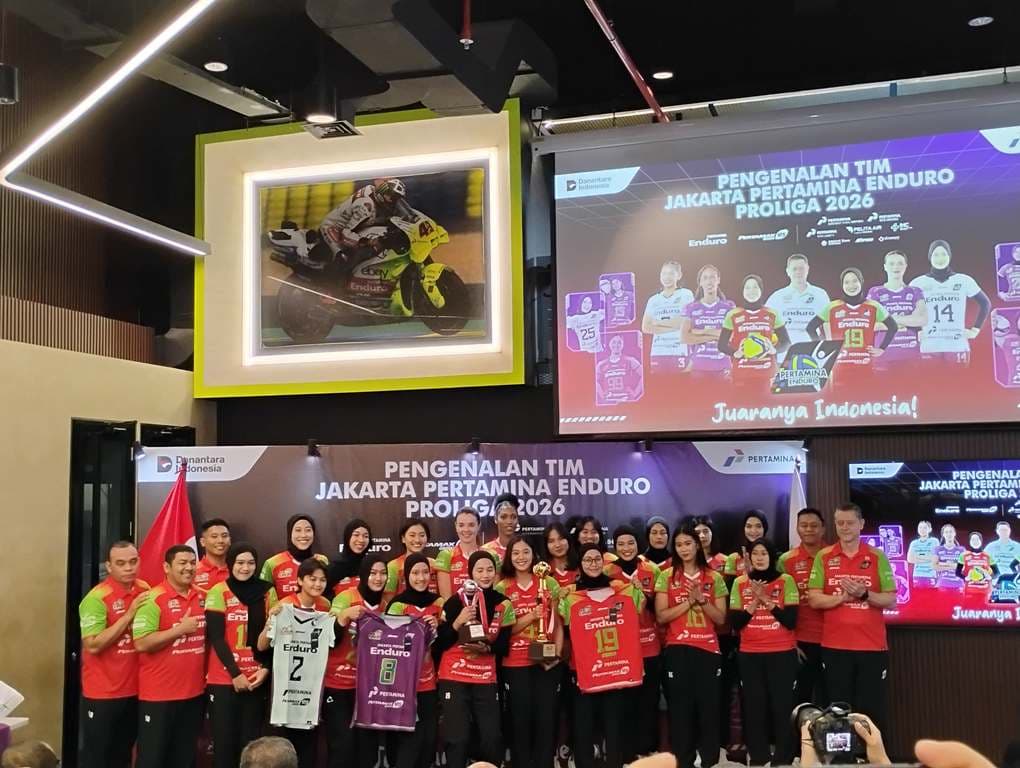 Diperkuat Megawati Hangestri, Jakarta Pertamina Enduro Siap Pertahankan Gelar Juara di Proliga 2026 Diperkuat Megawati Hangestri, Jakarta Pertamina Enduro Siap Pertahankan Gelar Juara di Proliga 2026