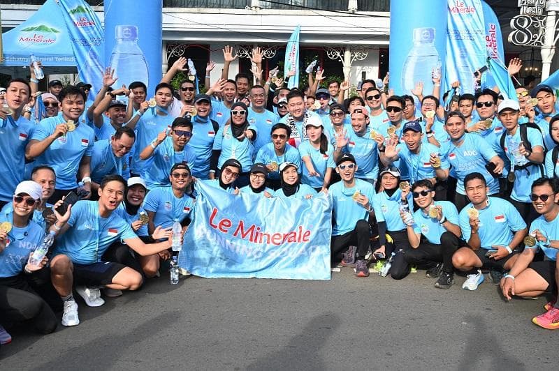 Setiap Kilometer Jadi Donasi, Le Minerale Running Squad Berlari untuk Kemanusiaan Setiap Kilometer Jadi Donasi, Le Minerale Running Squad Berlari untuk Kemanusiaan