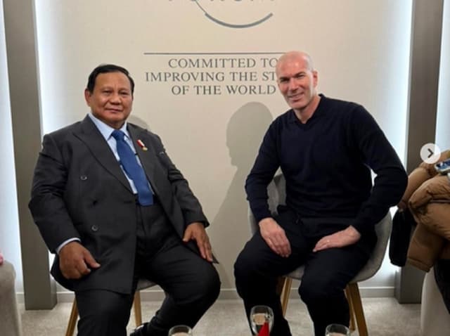 Presiden Prabowo Subianto Bertemu Zinedine Zidane dan Presiden FIFA di Swiss: Bicara Sepakbola Indonesia hingga Piala Dunia 2026 Presiden Prabowo Subianto Bertemu Zinedine Zidane dan Presiden FIFA di Swiss: Bicara Sepakbola Indonesia hingga Piala Dunia 2026
