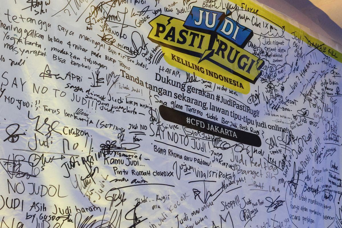 Gerakan Judi Pasti Rugi Turunkan Transaksi Judol 57 Persen, Komdigi: Judi Online Ancaman Ekonomi Gerakan Judi Pasti Rugi Turunkan Transaksi Judol 57 Persen, Komdigi: Judi Online Ancaman Ekonomi