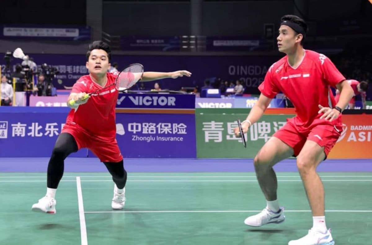 Hasil Badminton Asia Team Championships 2026: Leo/Bagas Takluk, Indonesia 0-2 Malaysia Hasil Badminton Asia Team Championships 2026: Leo/Bagas Takluk, Indonesia 0-2 Malaysia