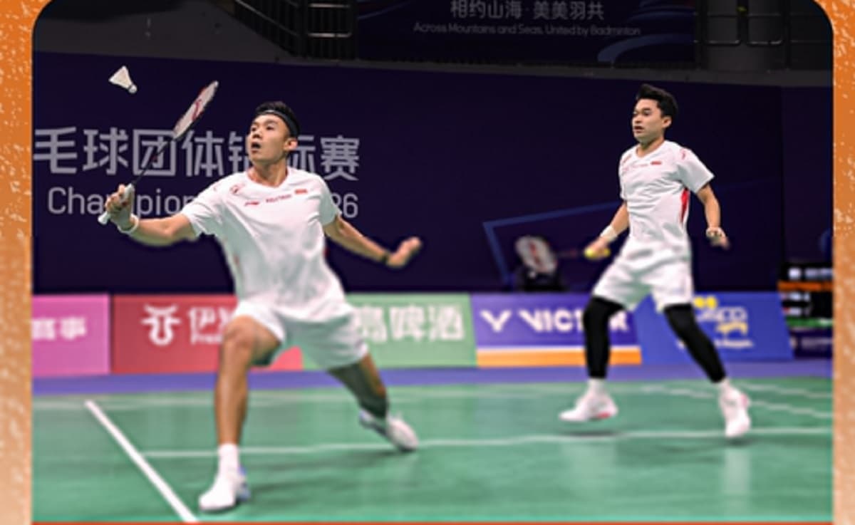 Hasil Perempatfinal Badminton Asia Team Championship 2026: Leo/Bagas Kalah, Indonesia vs Thailand 1-1 Hasil Perempatfinal Badminton Asia Team Championship 2026: Leo/Bagas Kalah, Indonesia vs Thailand 1-1