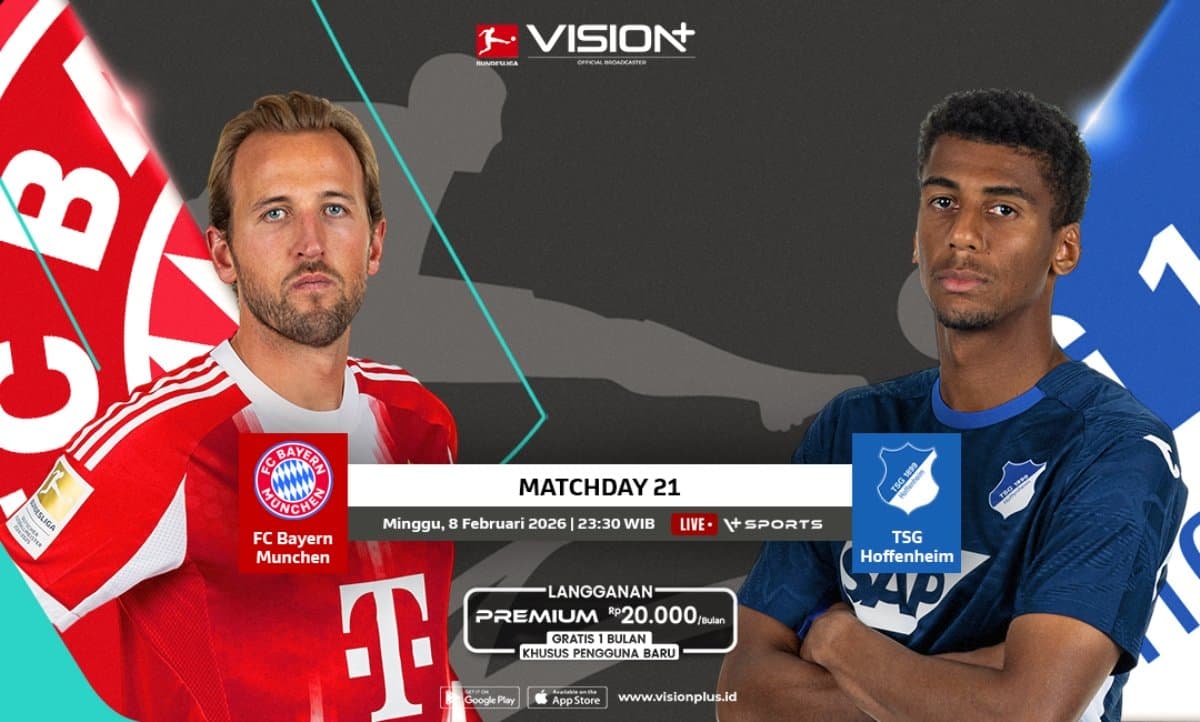 Jadwal dan Link Live Streaming Bayern Munich vs Hoffenheim di Bundesliga 2025-2026 Jadwal dan Link Live Streaming Bayern Munich vs Hoffenheim di Bundesliga 2025-2026