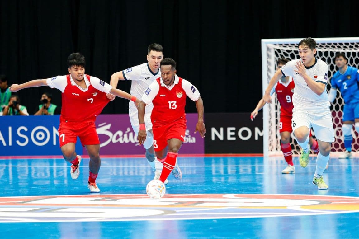 Tanpa Beban, Timnas Futsal Indonesia Siap Menggila Lawan Iran di Final Piala Asia Futsal 2026 Tanpa Beban, Timnas Futsal Indonesia Siap Menggila Lawan Iran di Final Piala Asia Futsal 2026
