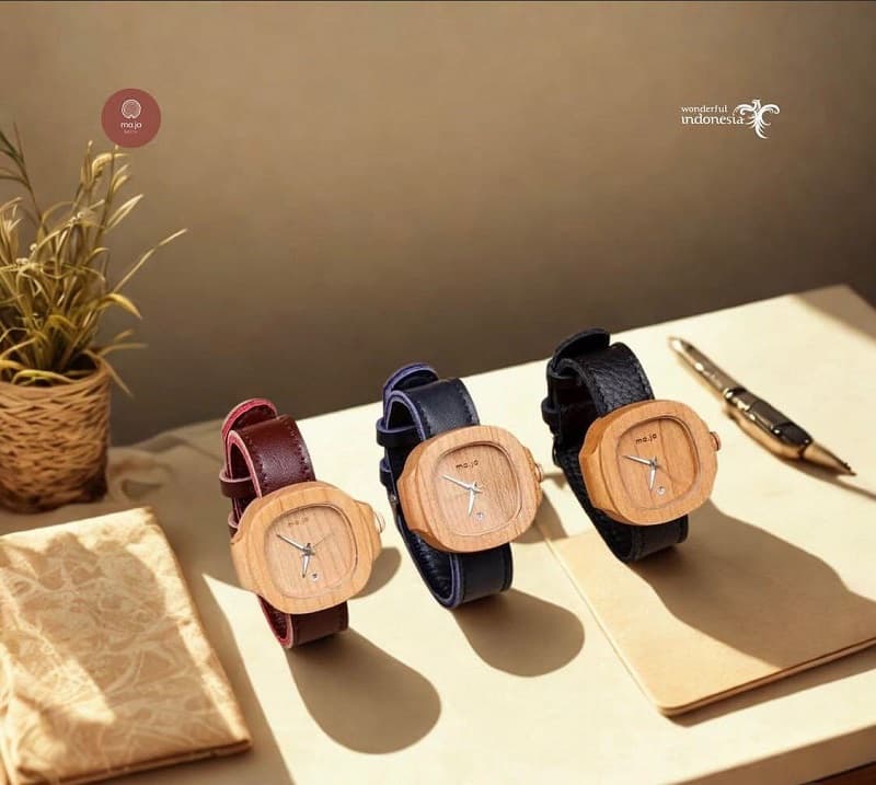 Jam Tangan KayuTembus Pasar Global,Ini Kiprah UMKM Binaan BRI Ma.ja Watch Jam Tangan KayuTembus Pasar Global,Ini Kiprah UMKM Binaan BRI Ma.ja Watch