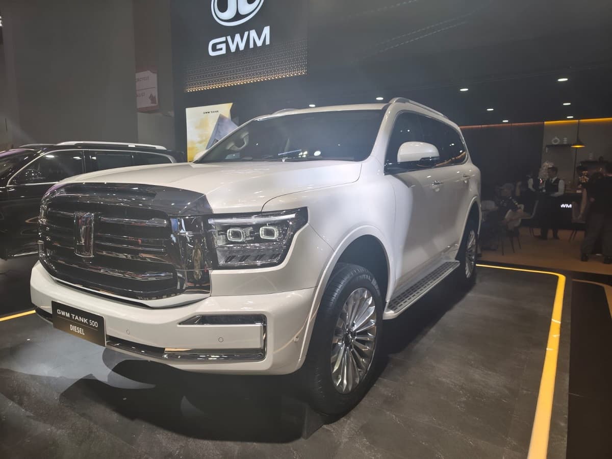 GWM Tank 500 Diesel Meluncur di IIMS 2026, Segini Harganya GWM Tank 500 Diesel Meluncur di IIMS 2026, Segini Harganya
