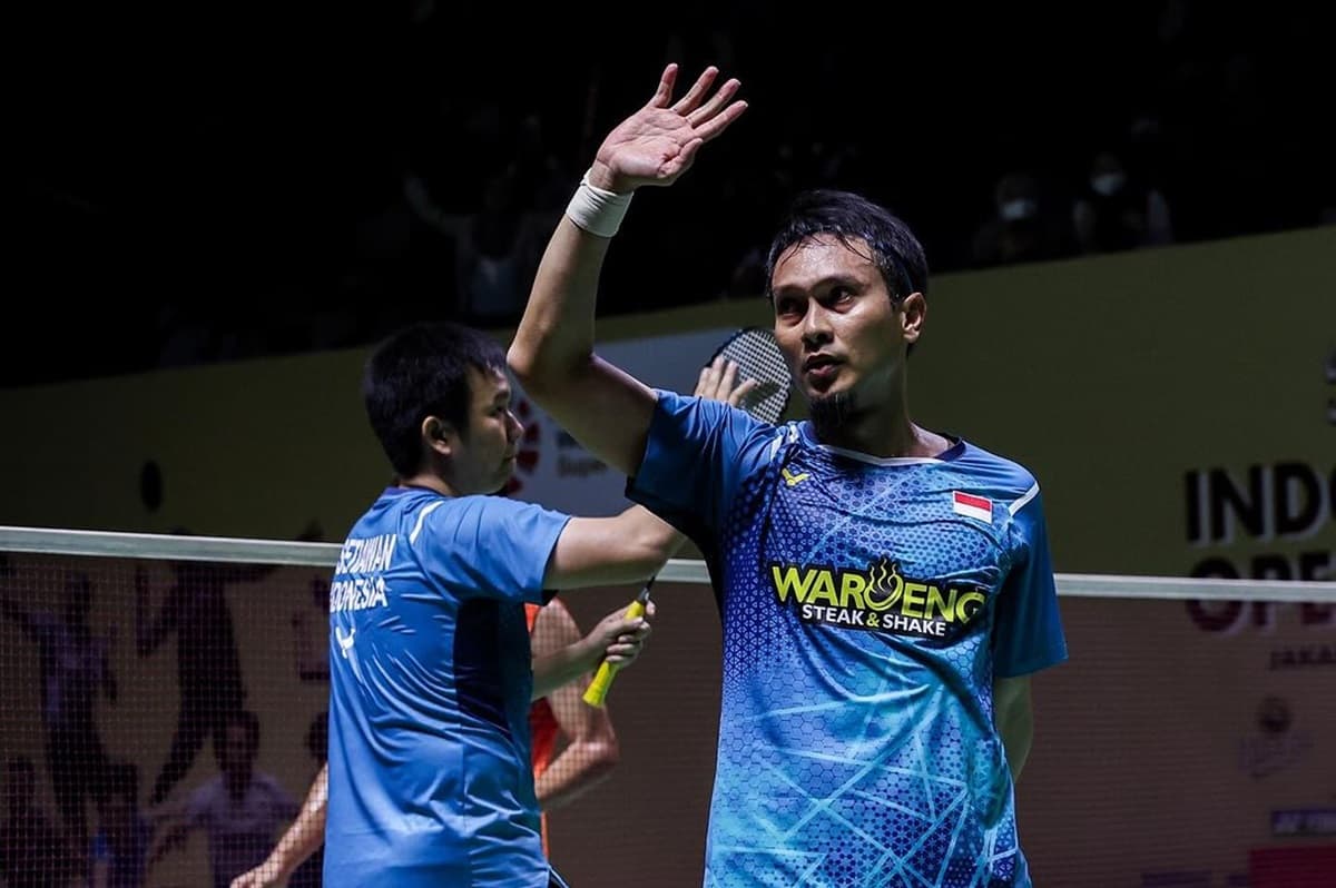 Kisah Lucu Mohammad Ahsan yang Bengong saat Ketinggalan 0-17 Sampai Wajahnya Memelas Kisah Lucu Mohammad Ahsan yang Bengong saat Ketinggalan 0-17 Sampai Wajahnya Memelas