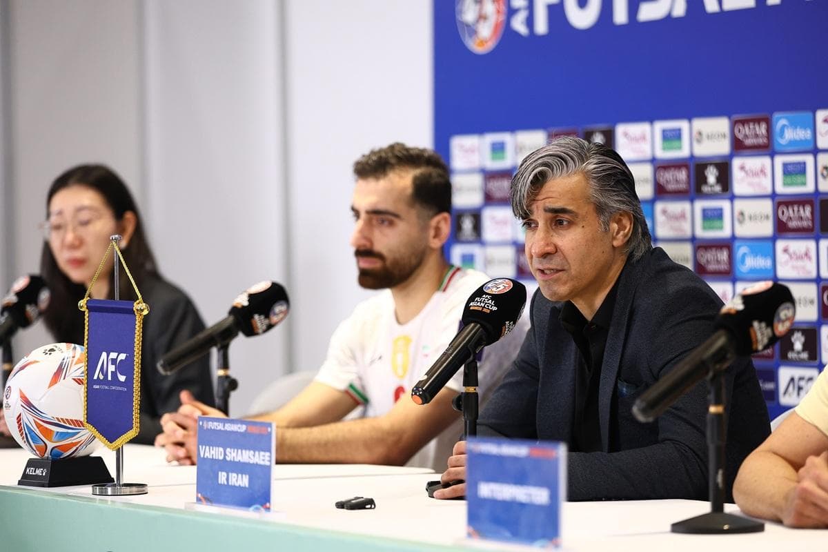 Iran Juara Piala Asia Futsal 2026 Usai Kalahkan Timnas Futsal Indonesia, Vahid Shamsaee: Piala Tersulit Saya Iran Juara Piala Asia Futsal 2026 Usai Kalahkan Timnas Futsal Indonesia, Vahid Shamsaee: Piala Tersulit Saya