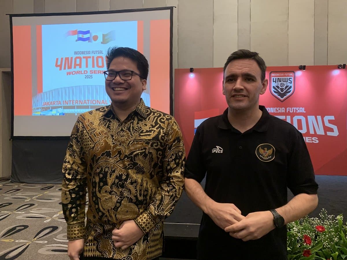 Ketum FFI Jamin Kontrak Pelatih Timnas Futsal Indonesia Hector Souto Aman hingga 2028 Ketum FFI Jamin Kontrak Pelatih Timnas Futsal Indonesia Hector Souto Aman hingga 2028
