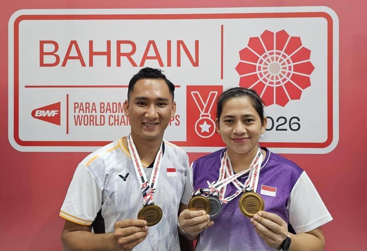 Indonesia Sabet 2 Gelar Juara dari Kejuaraan Dunia Para Badminton 2026 Indonesia Sabet 2 Gelar Juara dari Kejuaraan Dunia Para Badminton 2026
