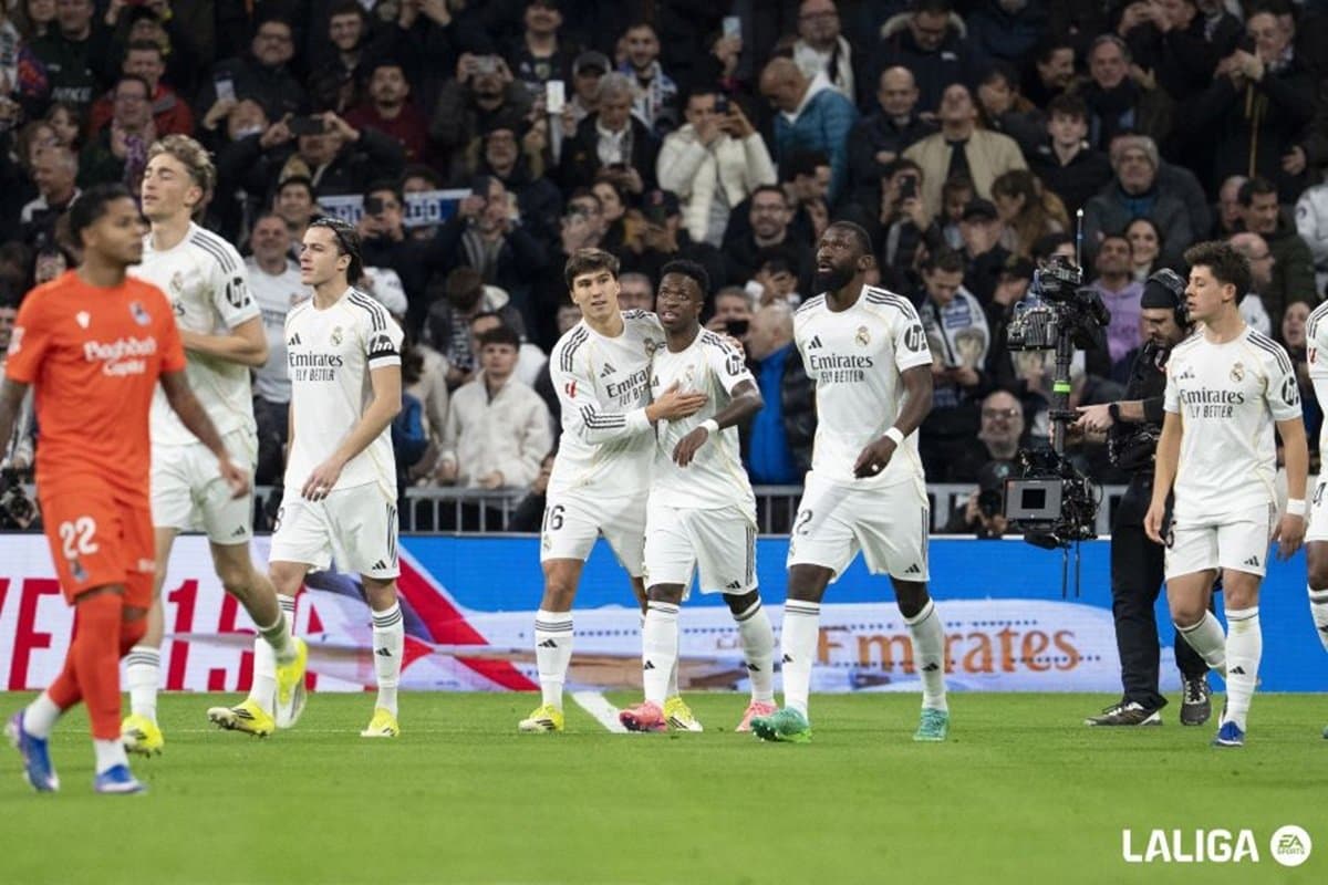 Hasil Real Madrid vs Real Sociedad di Liga Spanyol 2025-2026: Menang 4-1, Los Blancos Gusur Barcelona! Hasil Real Madrid vs Real Sociedad di Liga Spanyol 2025-2026: Menang 4-1, Los Blancos Gusur Barcelona!