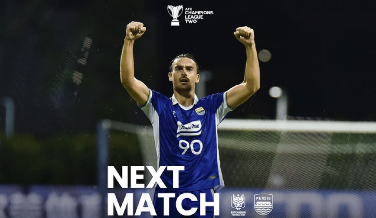 Jadwal Siaran Langsung Persib Bandung vs Ratchaburi FC di Leg II 16 Besar AFC Champions League 2 2025-2026, Live di RCTI! Jadwal Siaran Langsung Persib Bandung vs Ratchaburi FC di Leg II 16 Besar AFC Champions League 2 2025-2026, Live di RCTI!