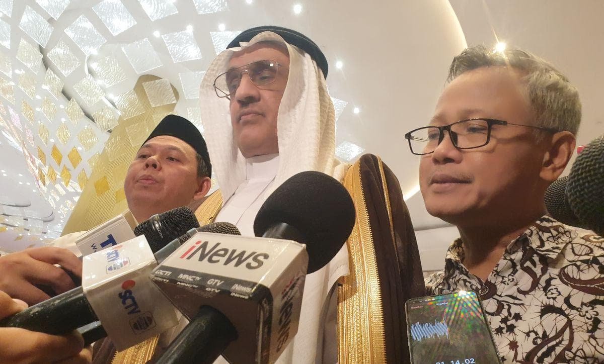Kedubes Arab Saudi Gelar Buka Puasa Bersama, Dihadiri Menko hingga Anies Kedubes Arab Saudi Gelar Buka Puasa Bersama, Dihadiri Menko hingga Anies