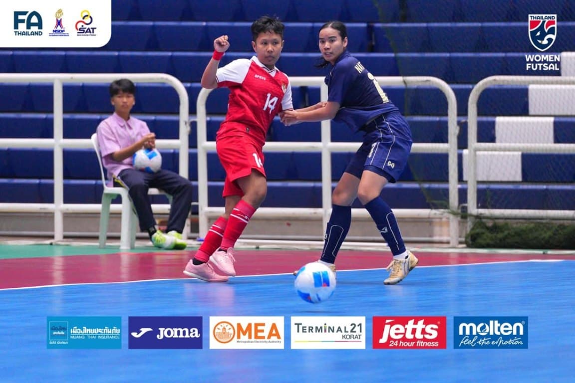 Hasil Timnas Futsal Putri Indonesia vs Thailand di Piala AFF Futsal Wanita 2026: Garuda Pertiwi Tumbang 0-3 Hasil Timnas Futsal Putri Indonesia vs Thailand di Piala AFF Futsal Wanita 2026: Garuda Pertiwi Tumbang 0-3