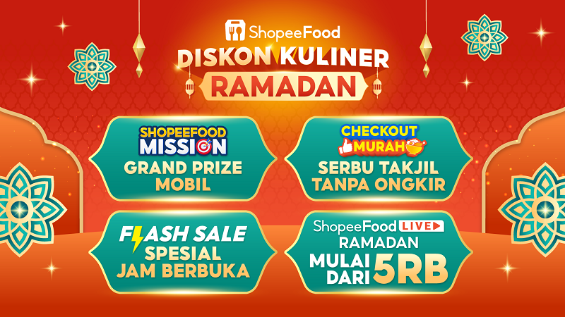 Diskon Kuliner Ramadan ShopeeFood Hadir Lagi, Bikin Momen Bulan Suci Makin Berkesan Diskon Kuliner Ramadan ShopeeFood Hadir Lagi, Bikin Momen Bulan Suci Makin Berkesan