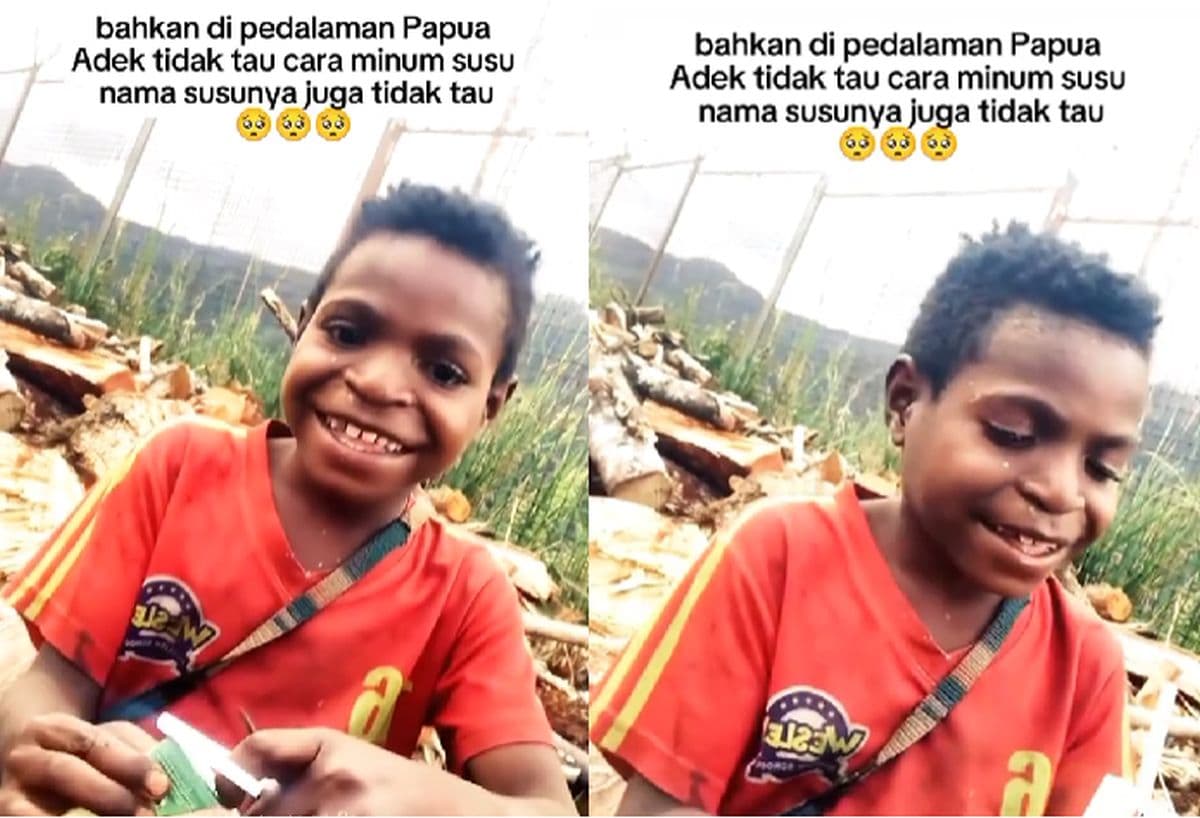 Kisah Anak Papua Menikmati Minum Susu Kemasan untuk Pertama Kalinya, Tersemat Pentingnya Aseptik Kisah Anak Papua Menikmati Minum Susu Kemasan untuk Pertama Kalinya, Tersemat Pentingnya Aseptik