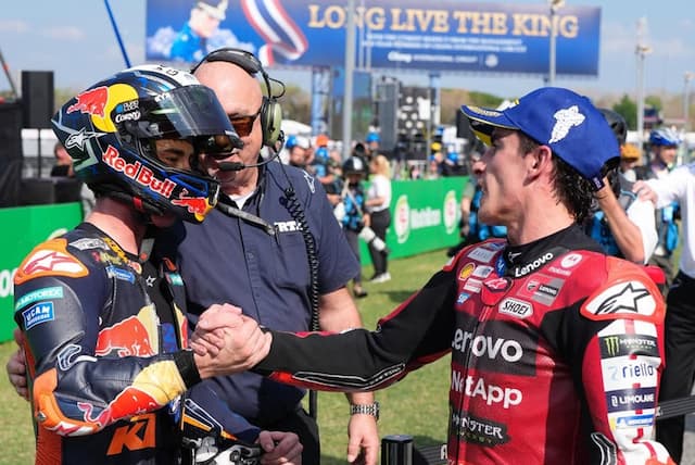 Marc Marquez Kena Penalti di Sprint Race MotoGP Thailand 2026, Davide Tardozzi: Dia Tidak Sentuh Pedro Acosta! Marc Marquez Kena Penalti di Sprint Race MotoGP Thailand 2026, Davide Tardozzi: Dia Tidak Sentuh Pedro Acosta!