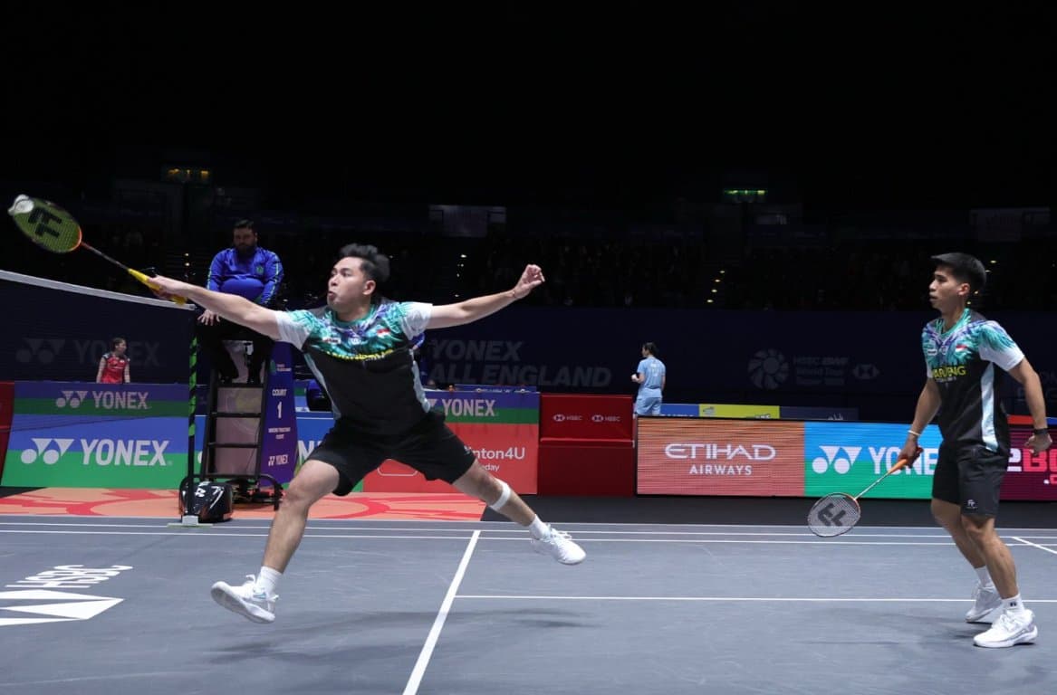 Hasil All England 2026: Sabar/Reza Kandas, Amri/Nita Melaju ke 16 Besar Hasil All England 2026: Sabar/Reza Kandas, Amri/Nita Melaju ke 16 Besar