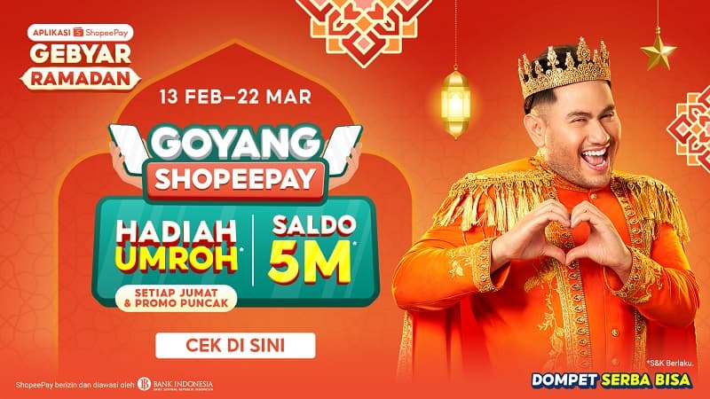 Serunya Ramadan bersama Goyang ShopeePay, Ada Hadiah Menanti! Serunya Ramadan bersama Goyang ShopeePay, Ada Hadiah Menanti!
