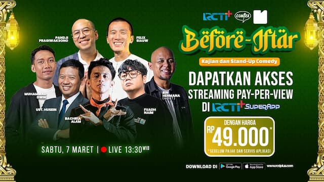 Pandji Pragiwaksono Gandeng Ustadz Felix Siauw dalam Event Before Iftar Pandji Pragiwaksono Gandeng Ustadz Felix Siauw dalam Event Before Iftar