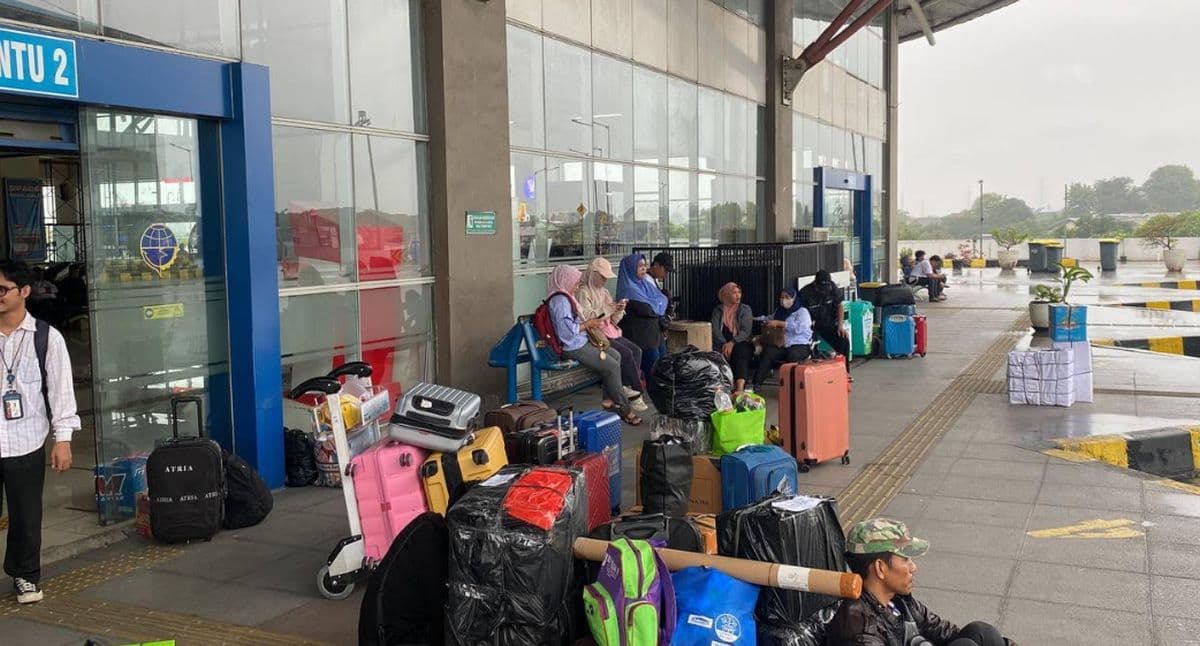 Hindari Kepadatan, Masyarakat Pilih Mudik Lebih Awal Pakai Bus Hindari Kepadatan, Masyarakat Pilih Mudik Lebih Awal Pakai Bus