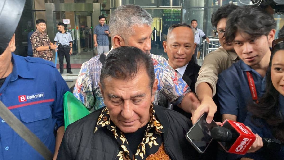 Selesai Diperiksa KPK, Japto: Tanya Penyidik, Saya Hanya Penuhi Tanggung Jawab Selesai Diperiksa KPK, Japto: Tanya Penyidik, Saya Hanya Penuhi Tanggung Jawab