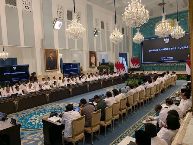 Sidang Kabinet Paripurna: Prabowo Soroti Persiapan Idulfitri dan Pemulihan Bencana Sidang Kabinet Paripurna: Prabowo Soroti Persiapan Idulfitri dan Pemulihan Bencana