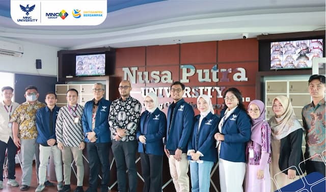 Benchmarking Pengelolaan Kelas Internasional, MNC University Kunjungi Nusa Putra University Benchmarking Pengelolaan Kelas Internasional, MNC University Kunjungi Nusa Putra University