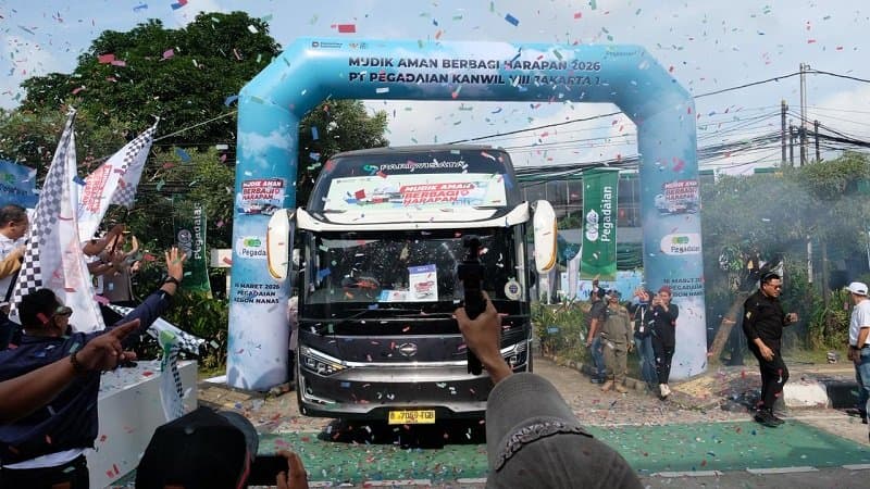 Pegadaian Kanwil VIII Jakarta 1 Lepas 500 PesertaMudik Aman Berbagi Harapan 2026 Pegadaian Kanwil VIII Jakarta 1 Lepas 500 PesertaMudik Aman Berbagi Harapan 2026